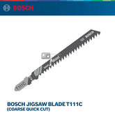 Bosch Jigsaw Blade T111C (coarse quick cut)